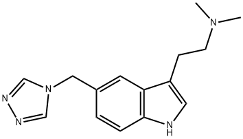 Rizatriptan, 174610-17-4, 结构式