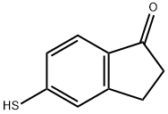 1H-Inden-1-one, 2,3-dihydro-5-mercapto-,175840-55-8,结构式
