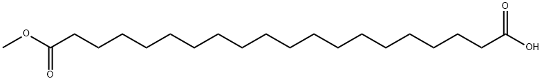 20-methoxy-20-oxooctadecanoic acid Structure