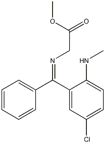 地西泮杂质3 结构式