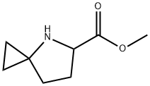 methyl 4-azaspiro[2.4]heptane-5-carboxylate 结构式