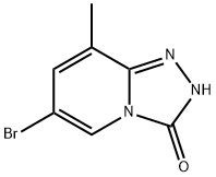 6-bromo-8-methyl-2H,3H-[1,2,4]triazolo[4,3-a]pyridin-3-one 结构式