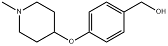 (4-((1-Methylpiperidin-4-yl)oxy)phenyl)methanol,1782394-50-6,结构式