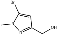 (5-溴-1-甲基-1H-吡唑-3-基)甲醇,1782396-26-2,结构式