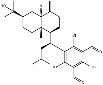 大果桉醛 H 结构式