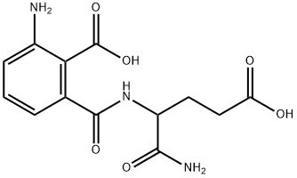 2-Amino-6-[[[1-(aminocarbonyl)-3-carboxypropyl]amino]carbonyl]-benzoic Acid|泊马度胺杂质03