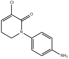 2(1H)-Pyridinone, 1-(4-aminophenyl)-3-chloro-5,6-dihydro-|2(1H)-Pyridinone, 1-(4-aminophenyl)-3-chloro-5,6-dihydro-