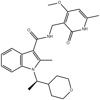 EZH2抑制剂(CPI-360), 1802175-06-9, 结构式