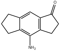 4-amino-1,2,3,5,6,7-hexahydro-s-indacen-1-one 化学構造式