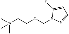 5-fluoro-1-{[2-(trimethylsilyl)ethoxy]methyl}-1H-pyrazole Structure