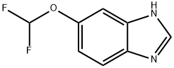 1H-Benzimidazole, 6-(difluoromethoxy)- Structure
