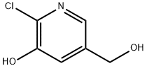 3-Pyridinemethanol, 6-chloro-5-hydroxy- Structure