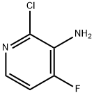 2-氯-4-氟吡啶-3-胺 结构式