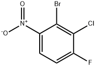2-溴-3-氯-4-氟硝基苯,1805518-53-9,结构式