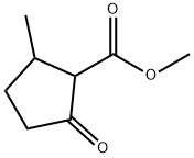 2-甲基-5-氧代环戊烷-1-羧酸甲酯, 18067-33-9, 结构式