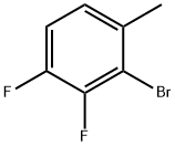 2-溴-3,4-二氟甲苯 结构式