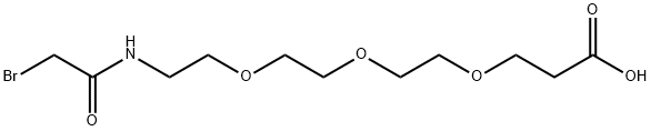 BRCH2CONH-PEG3-ACID,1807534-79-7,结构式