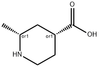 rel-(2R,4R)-2-methylpiperidine-4-carboxylic acid Structure