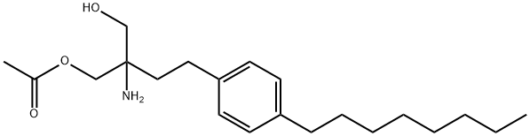 Fingolimod O-Acetyl Impurity Struktur
