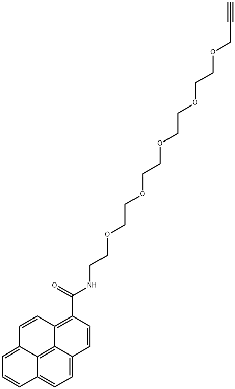 Pyrene -PEG5-propargyl