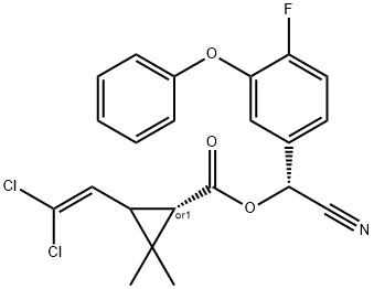 高效氟氯氰菊酯, 1820573-27-0, 结构式