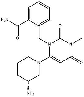 苯甲酸阿格列汀杂质H 结构式