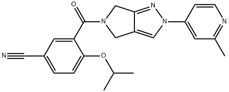 GlyT1 Inhibitor 1,1820934-93-7,结构式