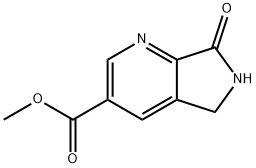 methyl 7-oxo-5H,6H,7H-pyrrolo[3,4-b]pyridine-3-carboxylate Structure