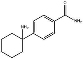 Benzamide, 4-(1-aminocyclohexyl)-,1823300-89-5,结构式