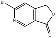 6-bromo-1H-furo[3,4-c]pyridin-3-one,1823965-87-2,结构式