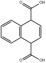 1,4-Naphthalenedicarboxylic acid, 1,4-dihydro- 化学構造式