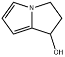 1H-Pyrrolizin-1-ol, 2,3-dihydro- 化学構造式