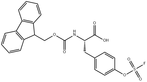 FMOC-TYR(OSO2F)-OH, 1839621-44-1, 结构式
