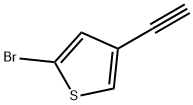 2-溴-4-乙炔基噻吩, 1849317-45-8, 结构式