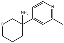 1863033-72-0 2H-Pyran-3-amine, tetrahydro-3-(2-methyl-4-pyridinyl)-