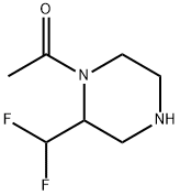 Ethanone, 1-[2-(difluoromethyl)-1-piperazinyl]-,1872790-19-6,结构式