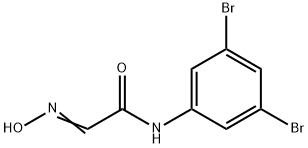 3,5-dibromoisonitrosoacetanilide,187326-66-5,结构式