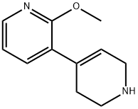 3,4′-Bipyridine, 1′,2′,3′,6′-tetrahydro-2-methoxy- Structure