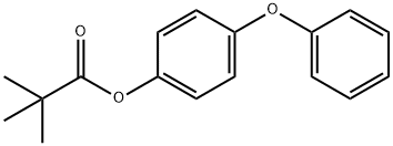 4‐PHENOXYPHENYL PIVALATE, 188114-81-0, 结构式