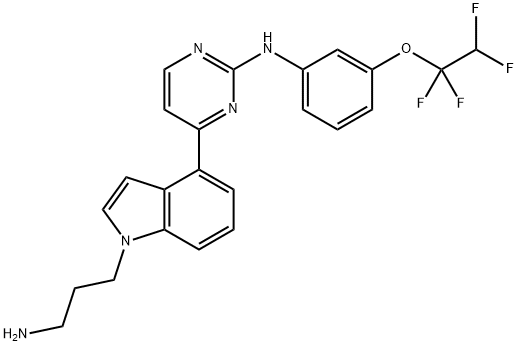 BCR-ABL-IN-1 Structure