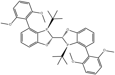 (2R,2'R,3R,3'R)-3,3'-di-tert-butyl-4,4'-bis(2,6-dimethoxyphenyl)-2,2',3,3'-tetrahydro-2,2'-bibenzo[d][1,3]oxaphosphole