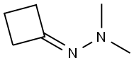 Cyclobutanone, 2,2-dimethylhydrazone 化学構造式