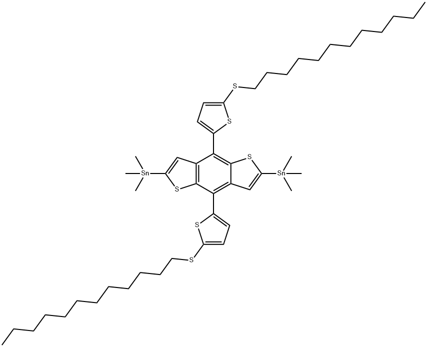 IN1705, 	 (4,8-Bis(5-(dodecylthio)thiophen-2-yl)benzo[1,2-b:4,5-b']dithiophene-2,6-diyl)bis(trimethylstannane) price.