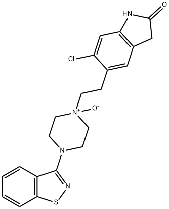 Ziprasidone N-Oxide Struktur