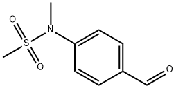 Methanesulfonamide, N-(4-formylphenyl)-N-methyl- 化学構造式