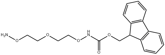 FMOC-AMINOOXY-PEG2-NH2, 190249-87-7, 结构式