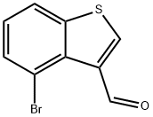 4-bromo-1-benzothiophene-3-carbaldehyde Struktur