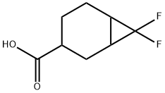 7,7-difluorobicyclo[4.1.0]heptane-3-carboxylic acid Structure