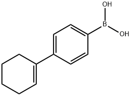 4-(Cyclohex-1-en-1-yl)phenylboronic acid Structure