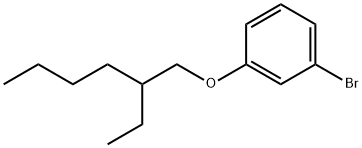 Benzene, 1-bromo-3-[(2-ethylhexyl)oxy]- Structure